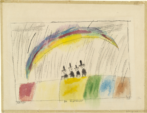 The Rainbow (Der Regenbogen), 1918 - Ліонель Фейнінгер