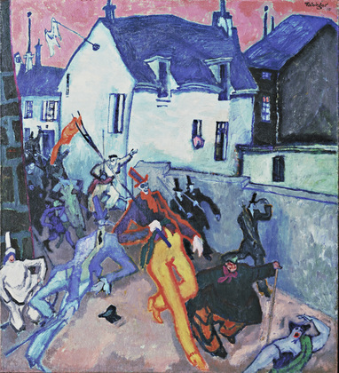 Uprising, 1910 - Lyonel Feininger