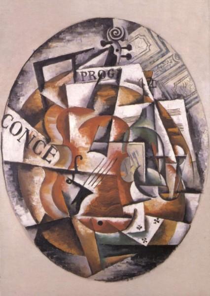 Violin, 1915 - Lioubov Popova