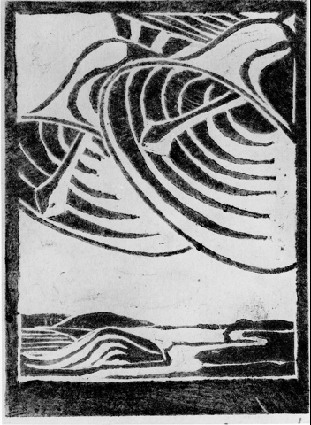 Two bells, 1918 - M. C. Escher