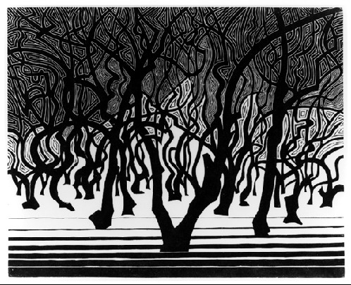 Wood near Menton, 1921 - M.C. Escher - WikiArt.org