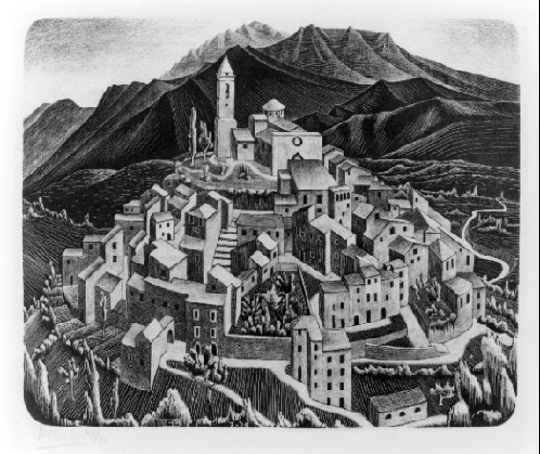 Goriano Sicoli, 1929 - Maurits Cornelis Escher