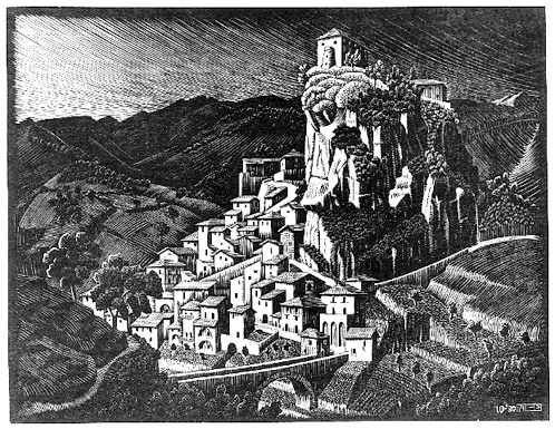 Palizzi, Calabria (October 1930), 1930 - Мауріц Корнеліс Ешер