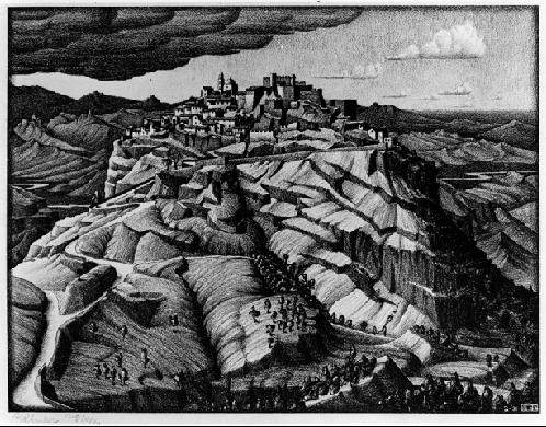 Santa Severina, Calabria (February 1931), 1931 - M.C. Escher