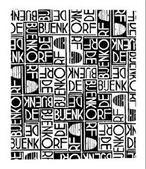 Design for Wrapping-paper: De Bijenkorf - M. C. Escher