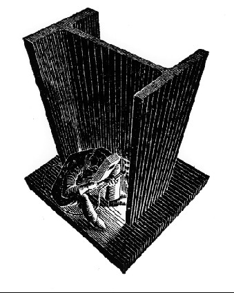 Trademark Welder (September 1935), 1935 - Maurits Cornelis Escher