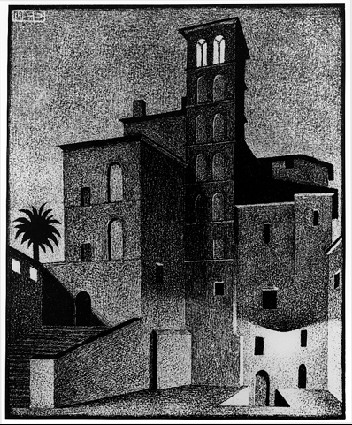 Ss. Giovanni et Paolo, Rome (May 1936), 1936 - Maurits Cornelis Escher