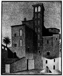 Ss. Giovanni et Paolo, Rome (May 1936) - M. C. Escher
