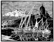 Catania, Sicily (November 1936) - Maurits Cornelis Escher