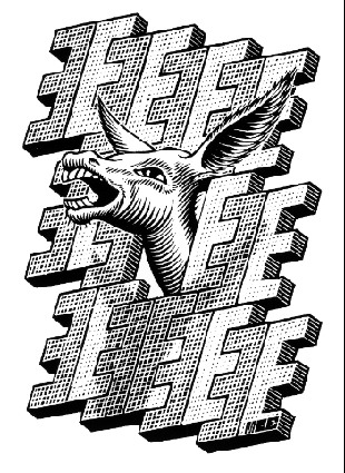 A donkey, 1953 - M.C. Escher
