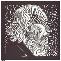 Portrait of a Man - M.C. Escher