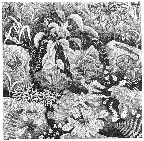 Ravello I, 1923 - M. C. Escher