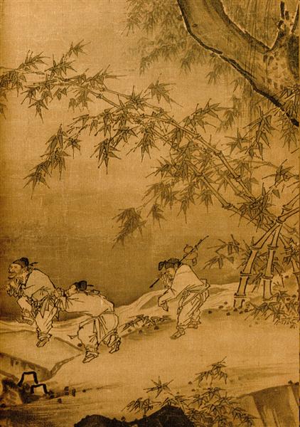 Dancing and Singing (Peasants Returning from Work) (detail 3) - Ma Yuan