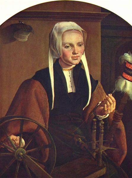 Portrait of a Woman, 1529 - Мартен ван Хемскерк