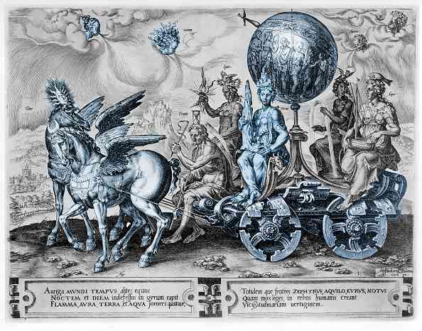 Triumph of the World, 1564 - Мартен ван Гемскерк