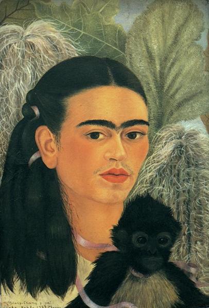 Fulang-Chang and I, 1937 - Frida Kahlo