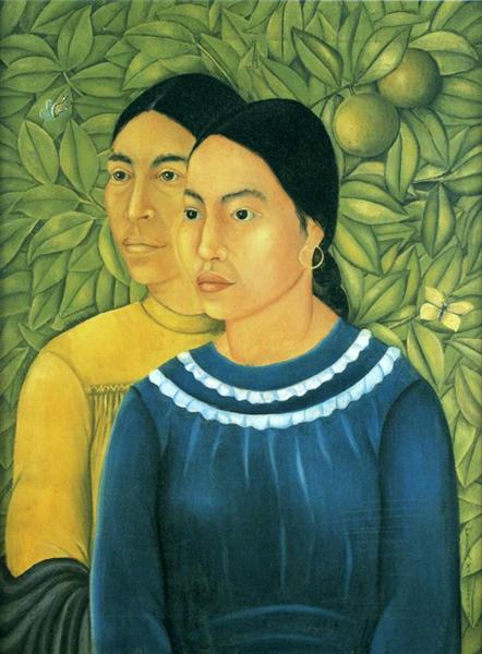 Two Women, 1929 - Frida Kahlo