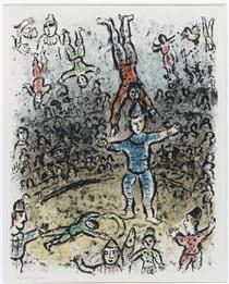 Equilibrists - Marc Chagall