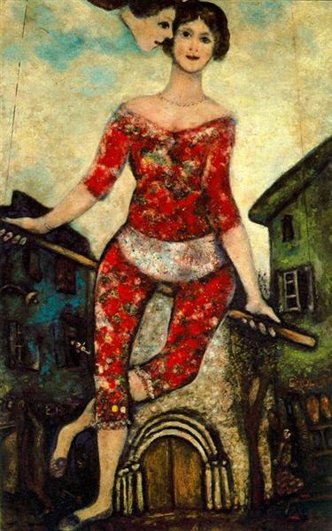 The Acrobat, 1930 - Marc Chagall