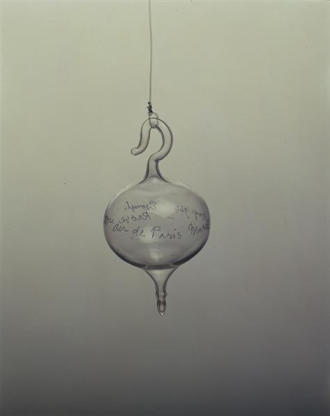 50 кубічних сантиметрів паризького повітря, 1919 - Марсель Дюшан