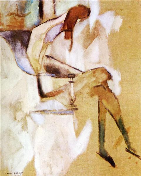 About Young Sister, 1911 - Marcel Duchamp