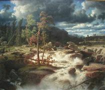 Waterfall in Småland - Marcus Larson