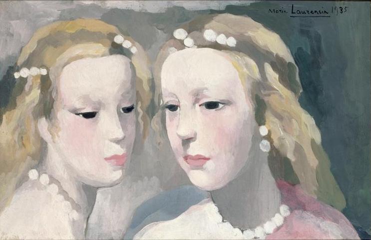 Two Heads, 1935 - Marie Laurencin