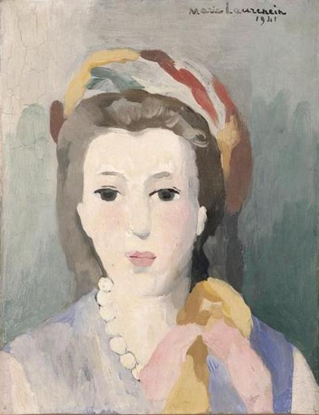 Woman with Turban, 1941 - 瑪麗·羅蘭珊