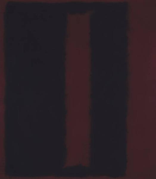 Чорний на бордовому, 1959 - Марк Ротко