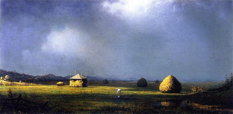 A Cloudy Day, 1874 - Мартин Джонсон Хед