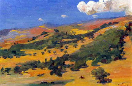 Armenian landscape, 1959 - Martiros Sarian