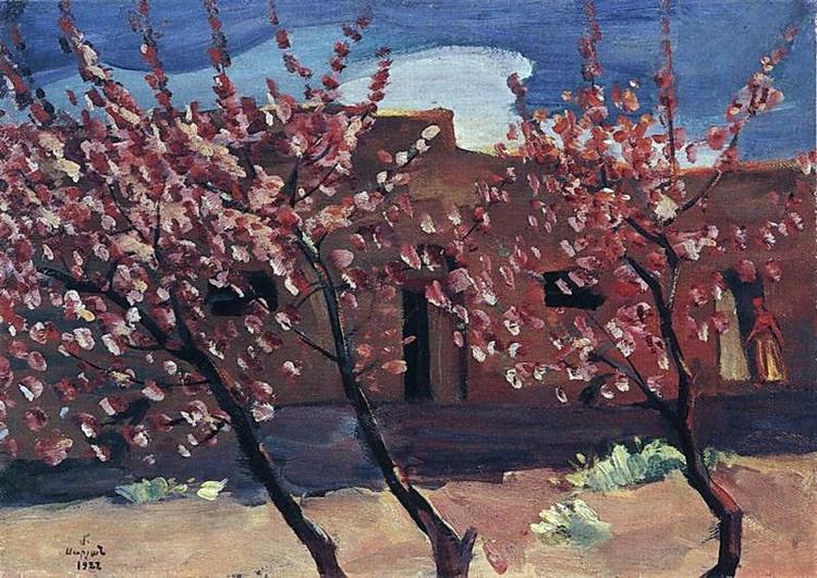 Flowering peaches, 1922 - 马尔季罗斯·萨良