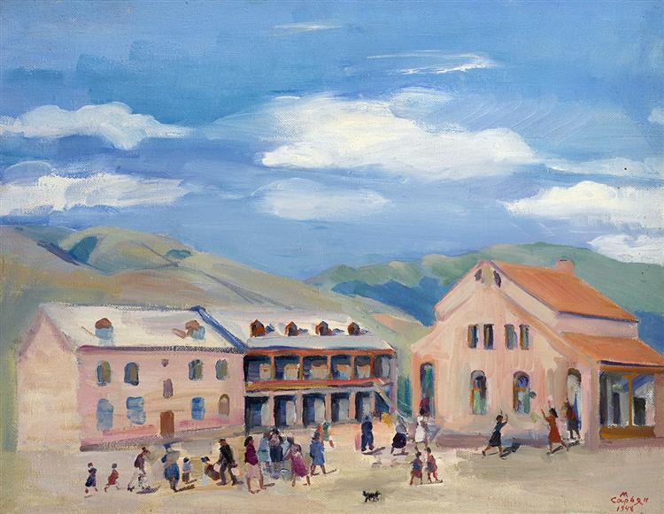 Kirovakan Village, 1948 - Martiros Sarjan