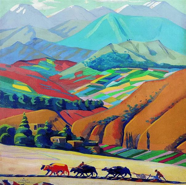 Mountains, 1923 - Martiros Sarian