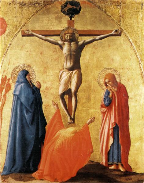 Crucifixion, c.1426 - Мазаччо