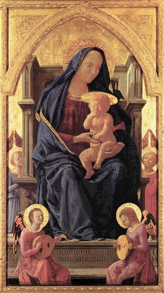 Virgen y el Niño, 1426 - Masaccio