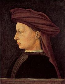 Retrato de un joven de perfil - Masaccio