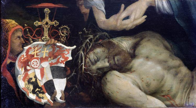 Lamentation of Christ (detail), c.1525 - Матіас Грюневальд