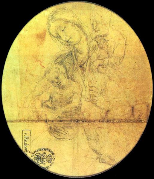 Mary with the Child and Young St. John, 1515 - 格呂内華德