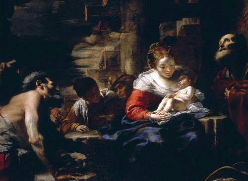 The Adoration of the Shepherds, 1645 - Маттіа Преті