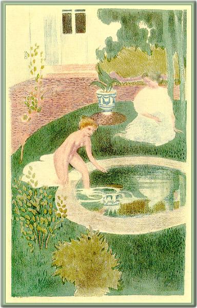 Reflection In A Fountain - Maurice Denis