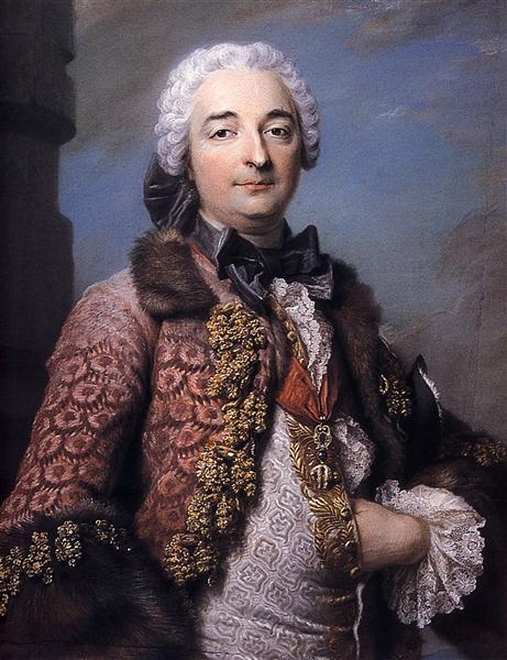 Honore Armand, Duke of Villars - Maurice Quentin de La Tour
