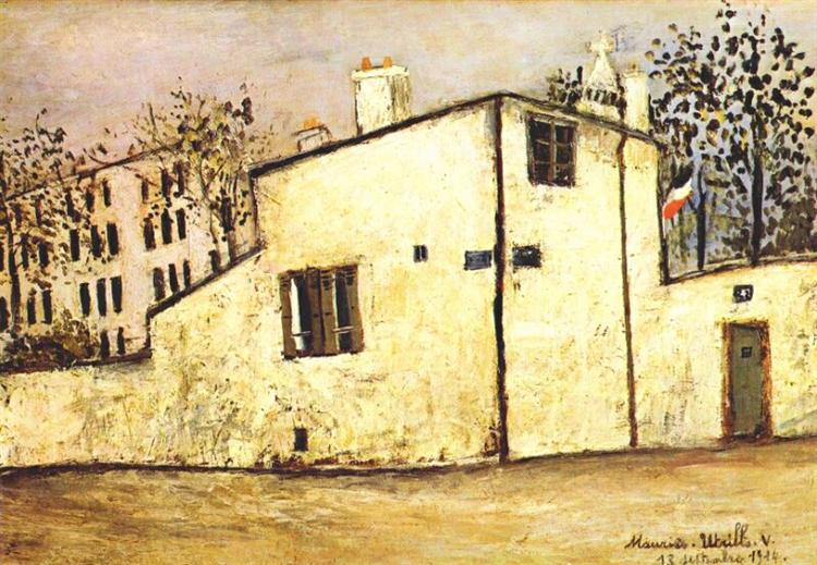 Hector Berlioz's house - Maurice Utrillo