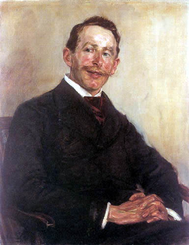 Portrait of Dr. Max Linde - Max Liebermann