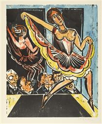 Dancer in the Mirror - Max Pechstein