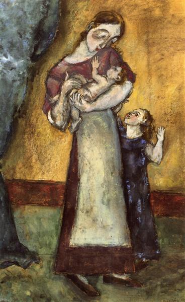 Mother and Children, 1911 - Max Weber