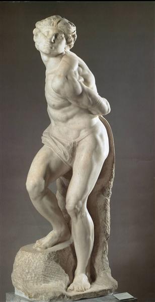 The Rebellious Slave, 1505 - 1513 - Michelangelo