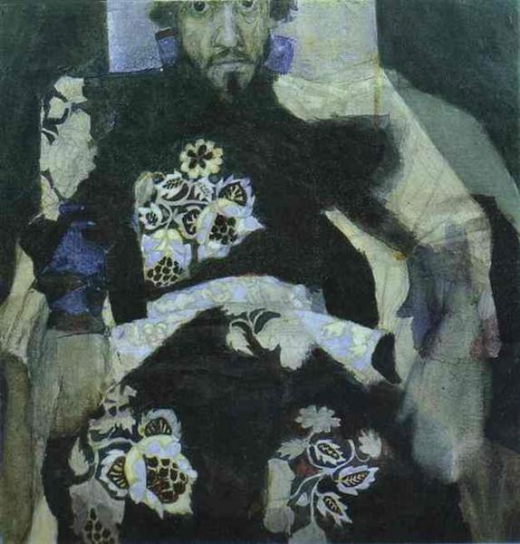 A Man in a Russian Old Style Costume, 1886 - Mikhail Vrubel