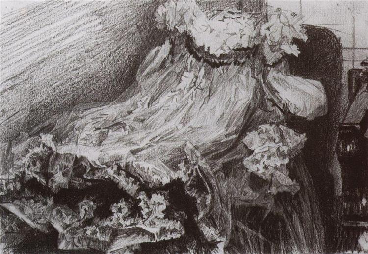 Dress, c.1901 - Михаил Врубель