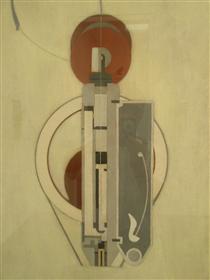 Painting VIII (Mechanical Abstraction) - Morton Livingston Schamberg